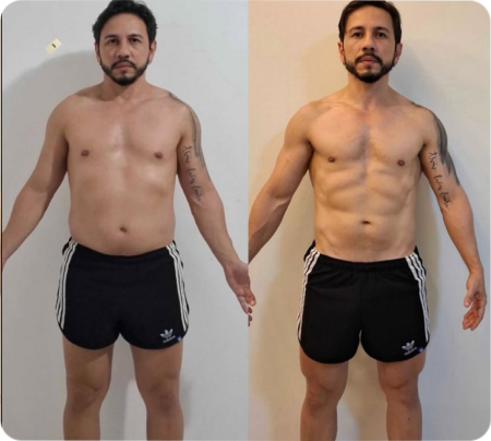 Antes e Depois Homens 10