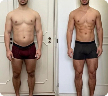 Antes e Depois Homens 6
