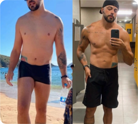 Antes e Depois Homens 9