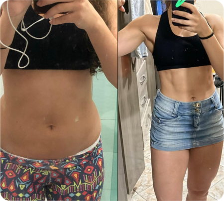 Antes e Depois Mulher 8